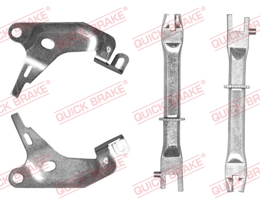 Set pentru reglare ulterioară, frână tambur 108 53 005 QUICK BRAKE